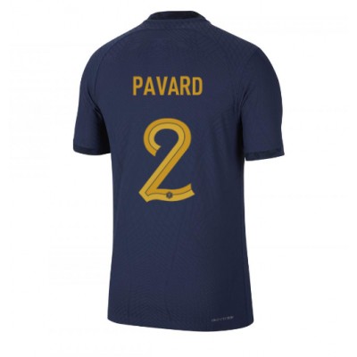 Fotballdrakt Herre Frankrike Benjamin Pavard #2 Hjemmedrakt VM 2022 Kortermet